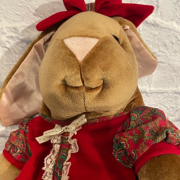 Toys”R”Us 1985 rabbit ear production girl bunny rabbit velveteen - Picture 2 of 7